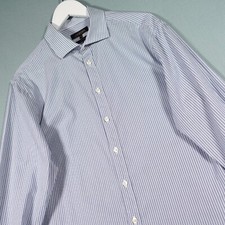 Jaeger Shirt Mens 16 1/2 Blue