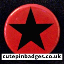 Red Star Badge or Sticker - 5