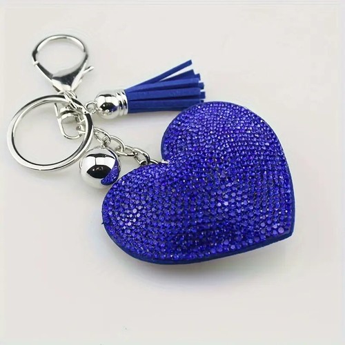 Crystal rhinestone keyring - rhinestone,
