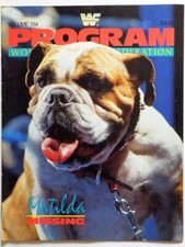 WWF OFFICIAL SOUVENIR PROGRAM