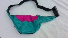 Vintage 1980's/early 1990's Colourful Nylon Bumbag/Fanny Pack BNWOT Festival Etc