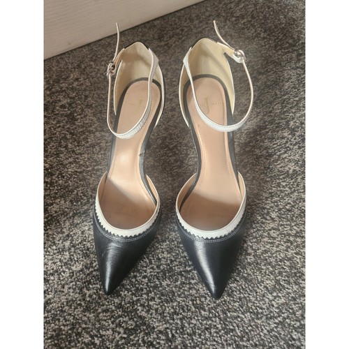 Jasper conran black white shoe - black,