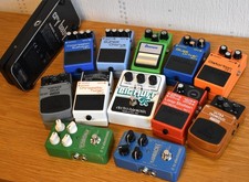 Guitar Pedal Collection – Boss, Dunlop, Ibanez, EHX, TC + Power Supply + 8 Patch
