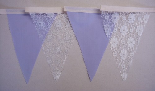 Vintage lilac ivory lace - vintage,