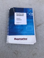 Raymarine RAYCHART 435 Chartplotter Owners Handbook Manual - FREE P&P