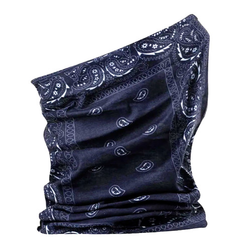 Snood face mask scarf paisley - snood,