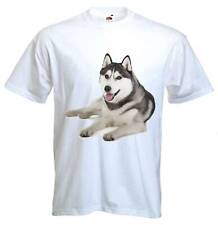 SIBERIAN HUSKY T-SHIRT - Dog Dogs Pet Sibe - Sizes S to 3XL
