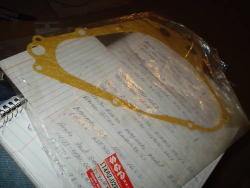 Suzuki rm80 clutch cover - suzuki,