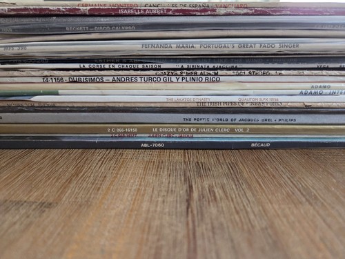 Lot world vinyl records - of,