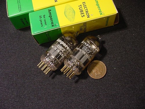Amperex 6922 tube pair - tube,