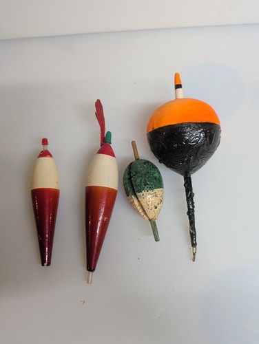 Vintage fishing floats - vintage,