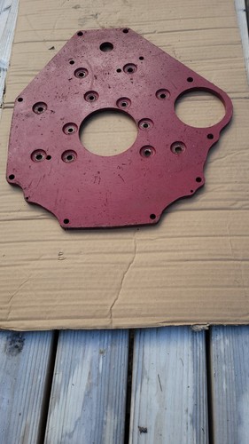 Mgb engine back - mgb, plate