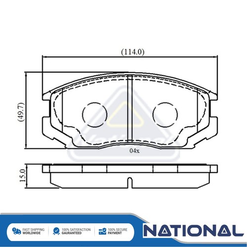 Fits daihatsu terios 1997 - terios, 0.7