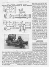 1907 Antique Engineering Print