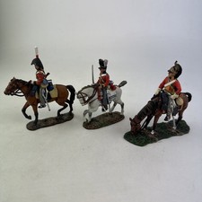 Del Prado Diecast Metal Napoleonic Era Mounted British Soldiers