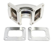 90 Deg SS Turbo Charger Flange