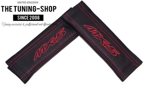 Seat belt covers pads - 2x, black