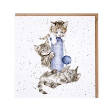 Wrendale Kittens Card Threes a