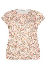 MARKS & SPENCER  LADIES TOP FLORAL PINK .WOMENS COTTON VEST TOP.TANK TOP CASUAL