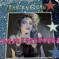 Madonna lucky star vinyl - madonna,