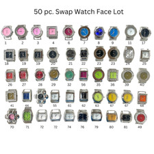 Swap Watch - 50 pc. Watch Face Lot - new batteries included