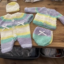 Handmade Knitted Doll Small