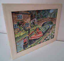 Framed cross stitch - stitch, tapestry