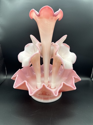 Fenton rosalene epergne - fenton, 5