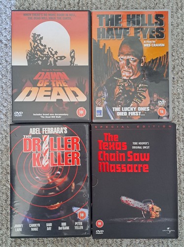 Horror classic dvds video - 4, x