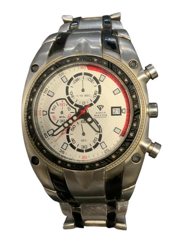 Aqua master gent wristwatch - master, gent's