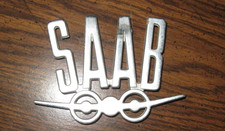 AUTHENTIC VINTAGE SAAB TRUNK