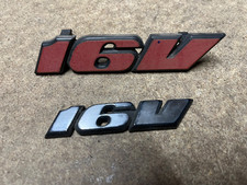 VW Corrado 16v badge set