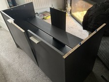 Vivarium Cabinet Stand 115x49x64 Cm Grey Wood
