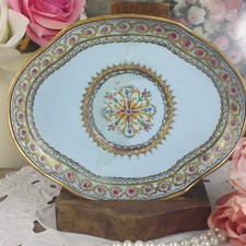 18th century Sevres soft paste porcelain  lobed dish or bowl c. 1787