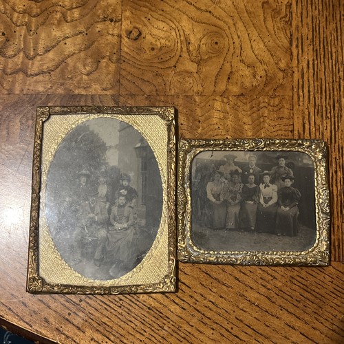 Antique daguerreotype tin type - antique,