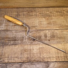 VINTAGE STORMONT WOODWORKING WOOD TURNING CHISEL Stormont  3/16" CRANKED GOUGE