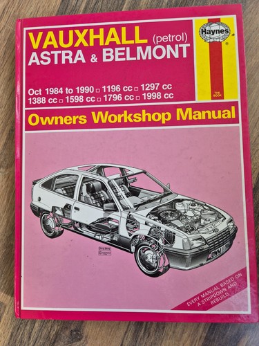 Vauxhall astra belmont 1984 - vauxhall,