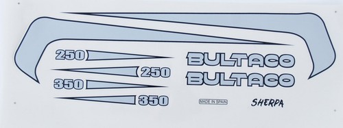 Bultaco sherpa trials - bultaco, (late)