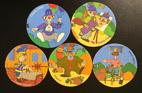 Rare hatcaps winners pogs - rare,