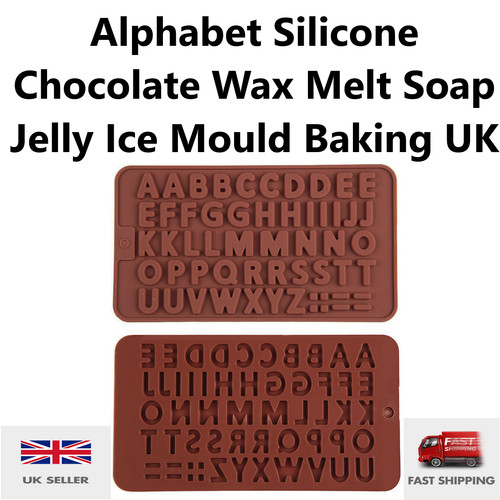 Alphabet silicone chocolate - alphabet,