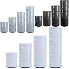 2/3/4/5Tier Cylindrical Round