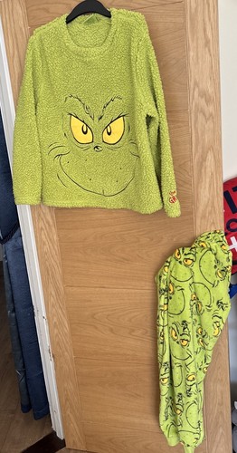 Women green fleece pyjama - green,