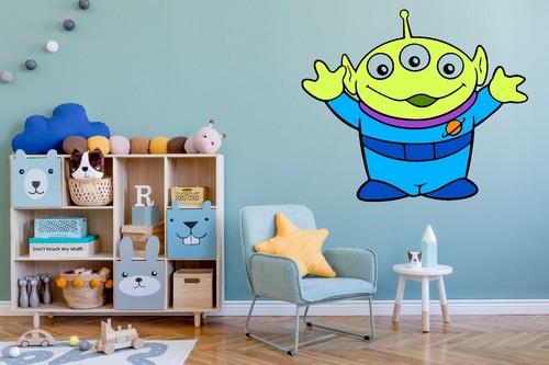 Alien toy story wall sticker - toy,