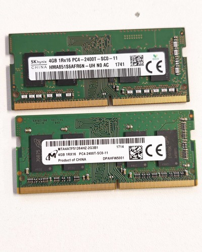 4gb ddr4 2400mhz pc4 - 2400mhz, pc4-2400t