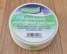 Plasterboard Joint Scrim Repair Tape Self-Adhesive 90m x 48mm