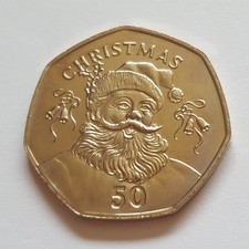 2017, Gibraltar Christmas 50p
