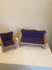 12” Doll Furniture. Wood And