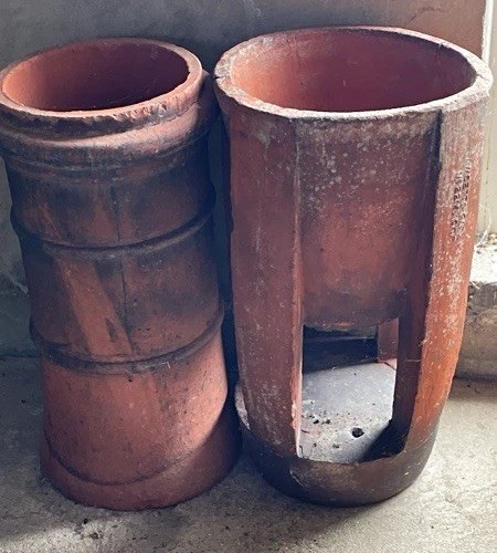 Chimney pots ideal for - -,
