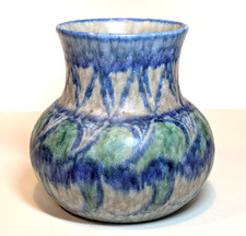 Royal lancastrian Lapis ware vase - Rogers & radford