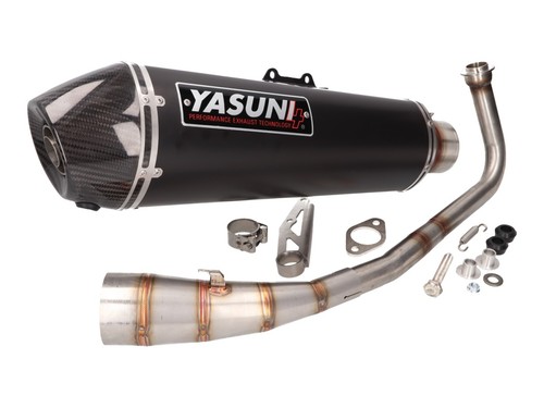 Exhaust yasuni scooter black - exhaust,